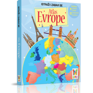 Istraži i zabavi se-Atlas Evrope