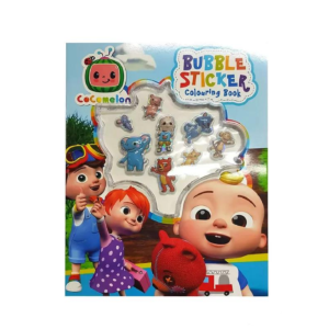 COCOMELON-BUBBLE bojanka sa 3D nalepnicama