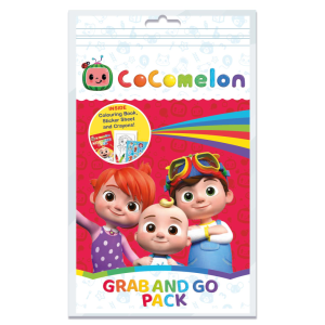 COCOMELON-Mala bojanka sa bojicama i nalepnicama(kesica)