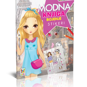 Modna knjiga -knjiga sa stikerima