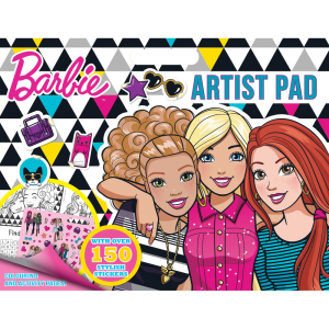 BARBIE-Giga blok za bojenje sa više od 60 nalepnica