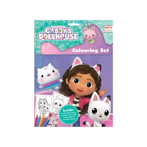 GABBY´S DOLLHOUSE-Bojanka sa bojicama i nalepnicama